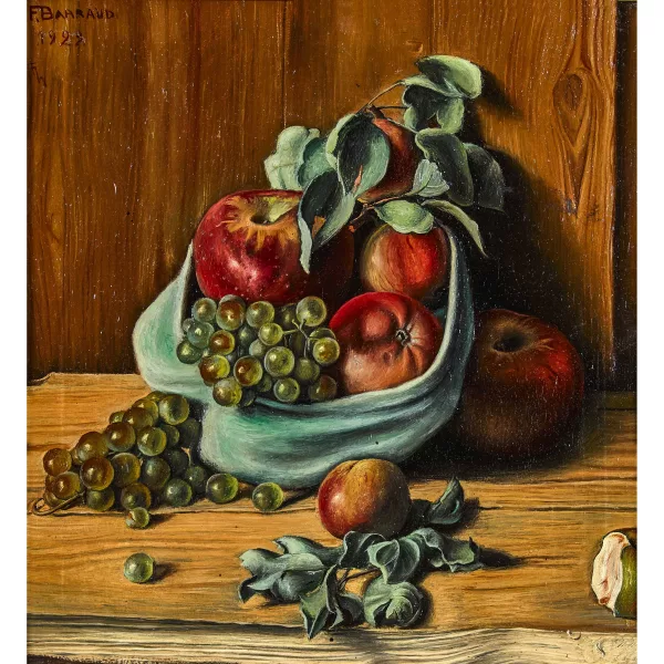 François Barraud — "Pommes et raisins".