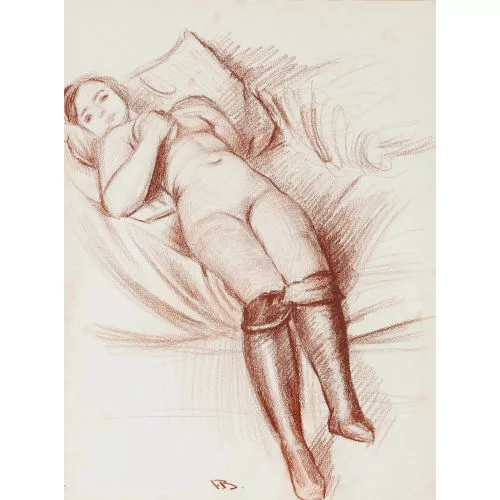 François Barraud — Nu.