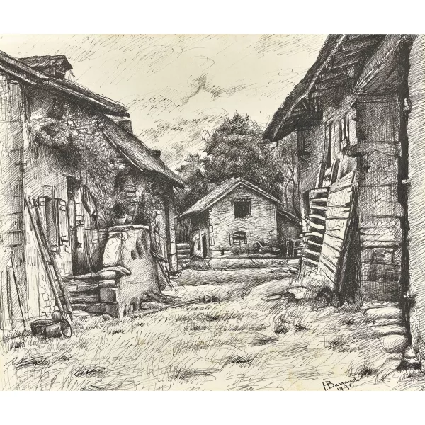 François Barraud — La ferme.