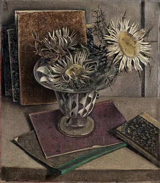 François Barraud — Le Bouquet de Chardons — Galerie Kornfeld