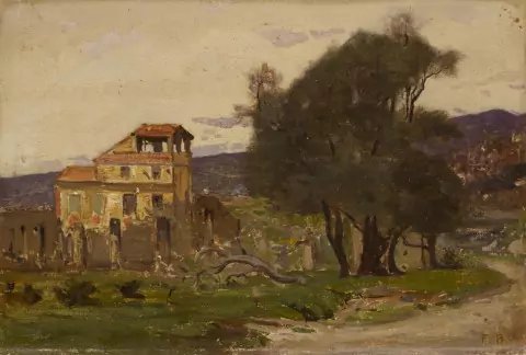 Paysage à Savone, 1882