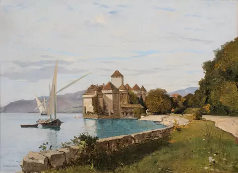 Le Château de Chillon, 1884