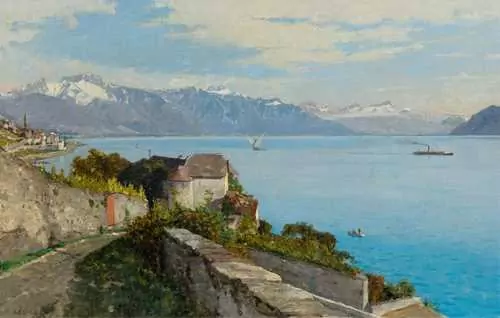 FRANÇOIS BOCION — Le Château de Glérolles à Rivaz. — Koller Auktionen