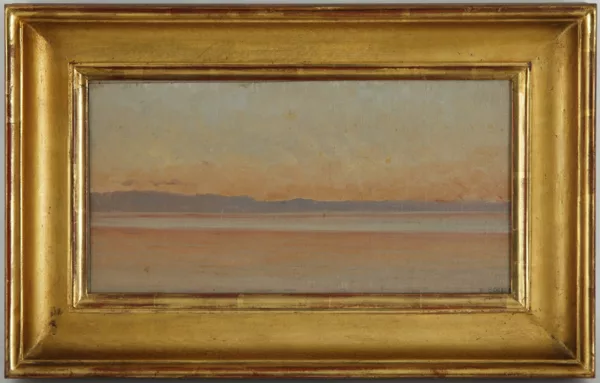 François Bocion — François Louis David Bocion (1828-1890), \Coucher de