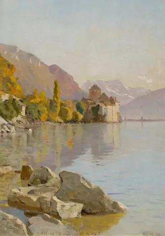 Château de Chillon, 1888