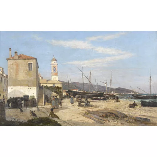 François Bocion — Village de San Stefano.