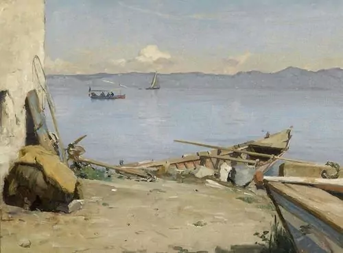 FRANÇOIS BOCION — Lac Leman. — Koller Auktionen