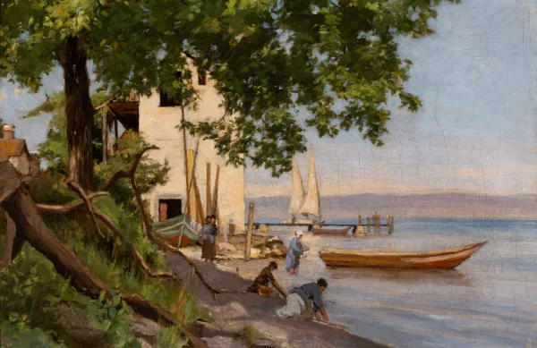 François Bocion — Les bords du Léman à Ouchy