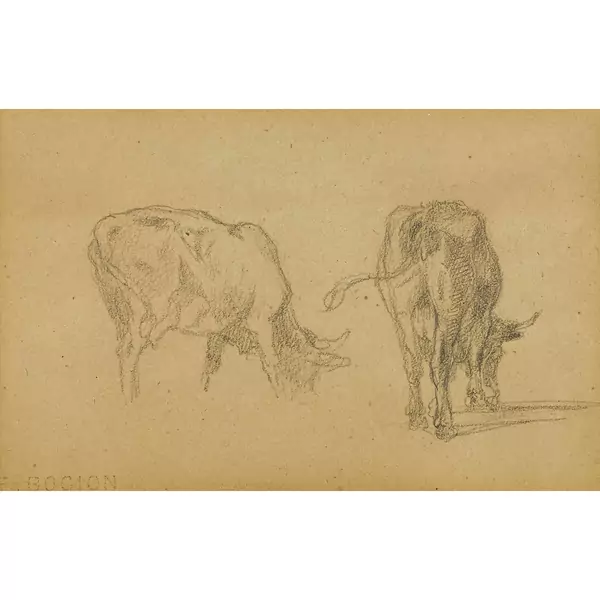 "Les deux vaches"