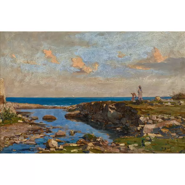 "Lavandières à San Remo"