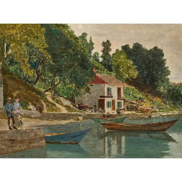 "Maison de pêcheur à Yvoire"