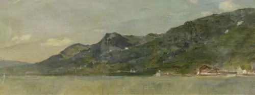 FRANÇOIS BOCION — Chillon et Granchamp. Um 1865. — Koller Auktionen