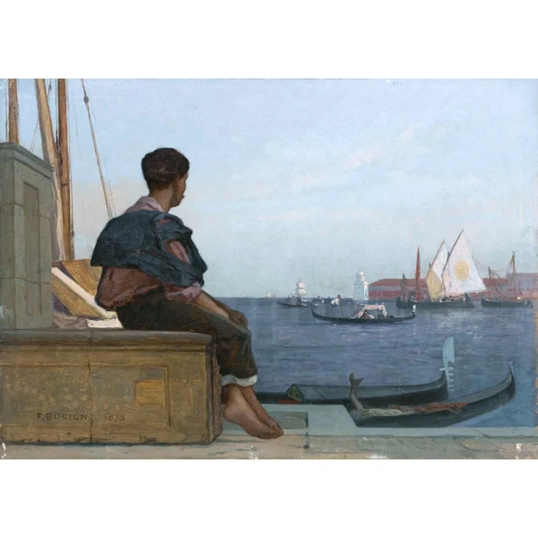 François Bocion — VENISE, 1875 VENICE, 1875