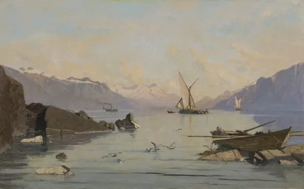 François Bocion — Rivaz, 1880