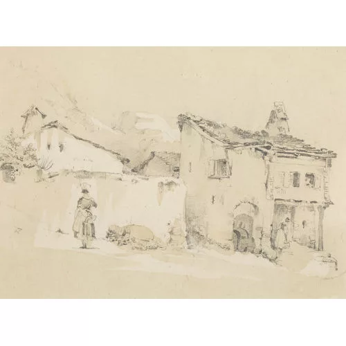 François Bonnet — Village vaudois.