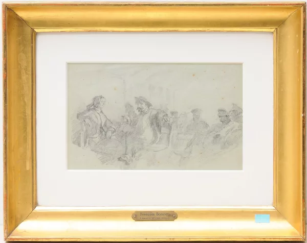 François Bonnet — zugeschrieben Die Unterhaltung