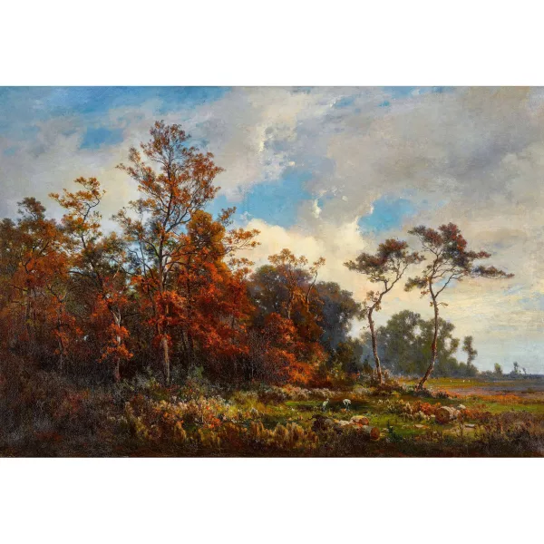 François de Niederhäusern — "La forêt de Fontainebleau".
