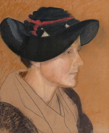 Portrait d'une jeune Valaisanne