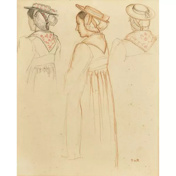 Femmes d'Evolène (Étude)
