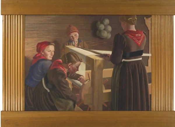 François de Ribaupierre — Les Tisseuses