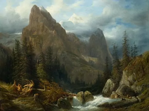 FRANÇOIS DIDAY — Wetterhorn. — Koller Auktionen