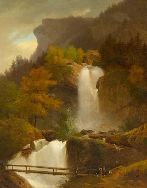 FRANÇOIS DIDAY — Giessach bei Brienz. — Koller Auktionen