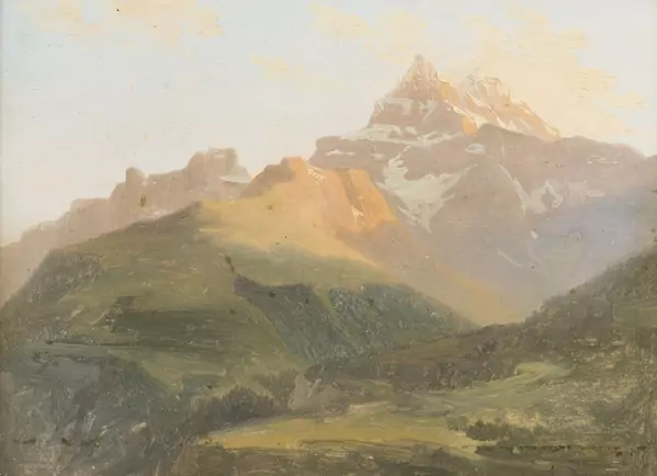 Attribué à François Diday (1802-1877) — Genève Enchères
