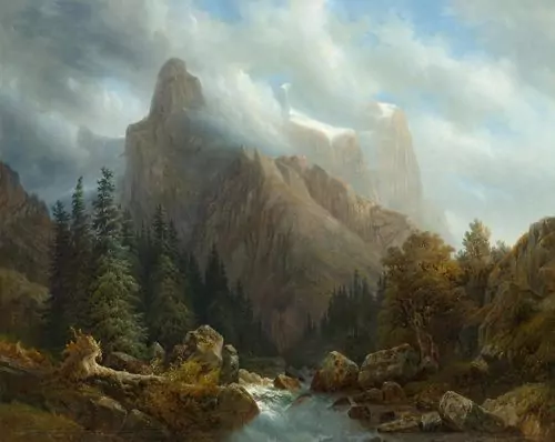DIDAY, FRANCOIS — Rosenlaui. 1841. — Koller Auktionen