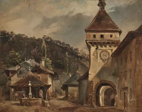 Attribué à François Diday (1802-1877) — Genève Enchères