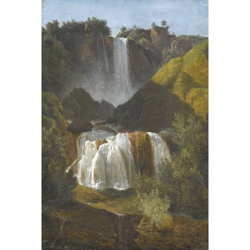François Diday — "La Chute du Velino à Papigno".