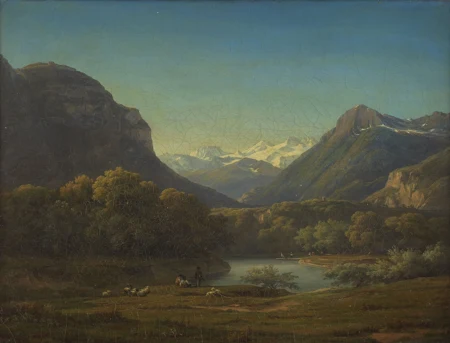 Suiveur de François Diday (1802-1877) — Genève Enchères