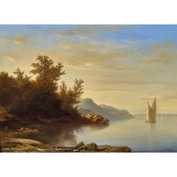 Au bord du Lac Léman