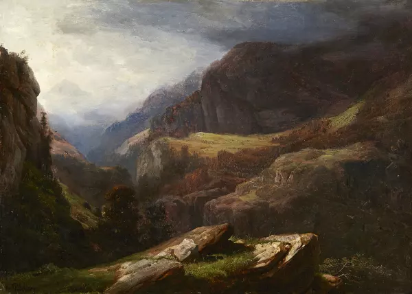 Rochers sur Meiringen