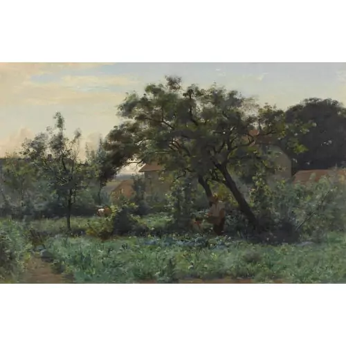 Sommerliche Gartenpartie