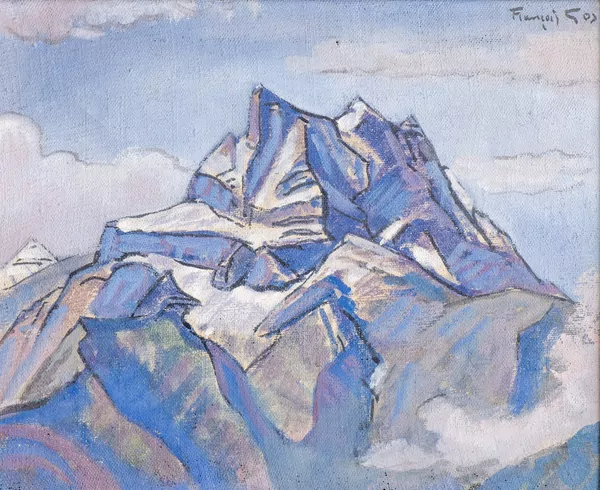 François Gos — "Les Dents du Midi"