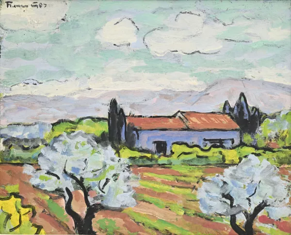 François Gos — "Ferme à Saint-Michel-de-Frigolet"