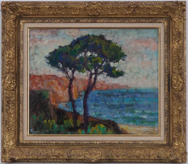François Gos — "Pins près de Cavalaire"