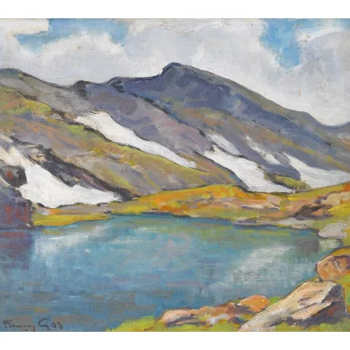 François Gos — "Lac du Gornergrat".