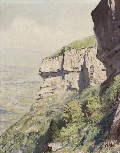 François Gos — Vue sur la plaine