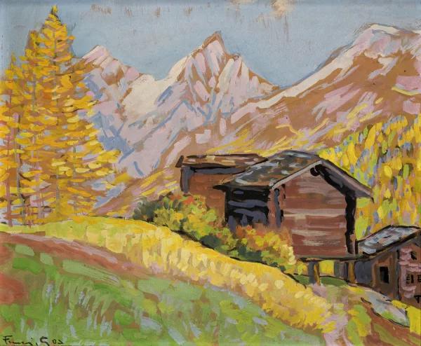 François Gos — "Blatten (Zermatt)"