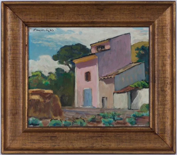 François Gos — Paysage de Provence