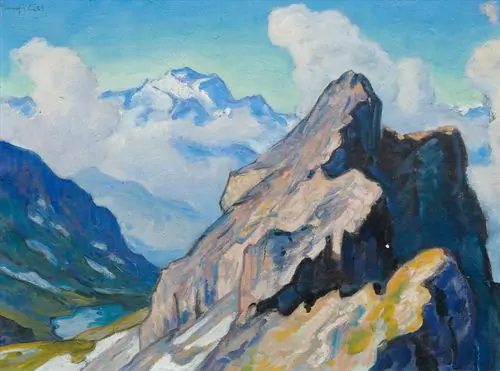 GOS, FRANCOIS — L'arête de Morcles (Morcles Peak). — Koller Auktionen