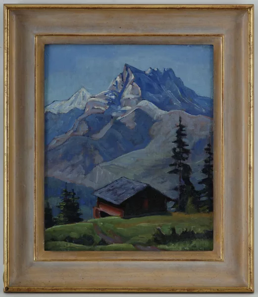 François Gos — François Gos (1880-1975), \\Les Dents du Midi\\,