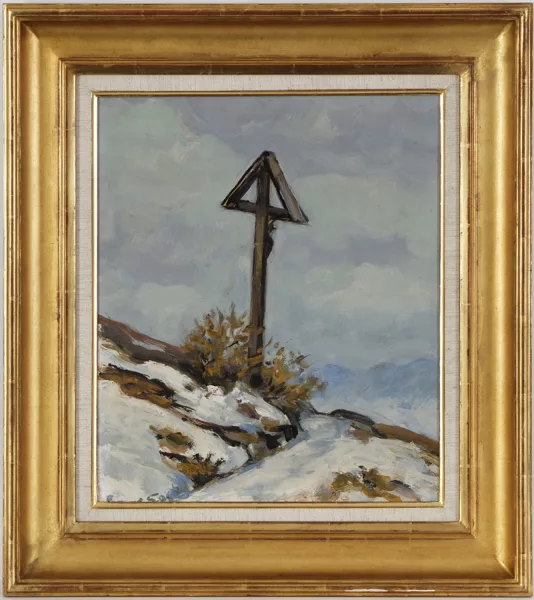 François Gos — François Gos (1880-1975), Zermatt, le calvaire en