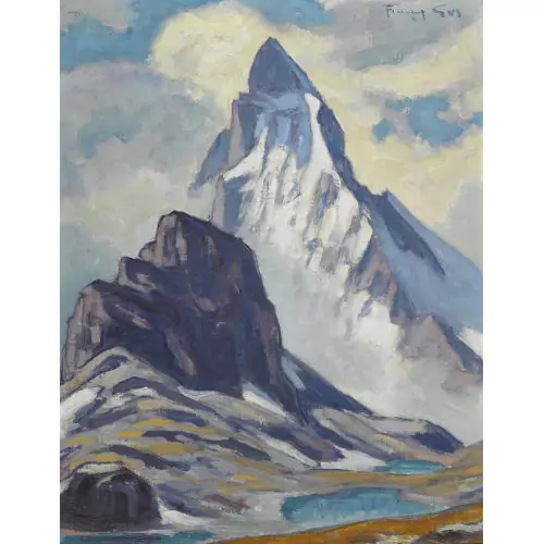 Matterhorn mit Riffelhorn
