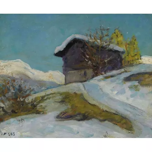 "Hiver à Gryon"