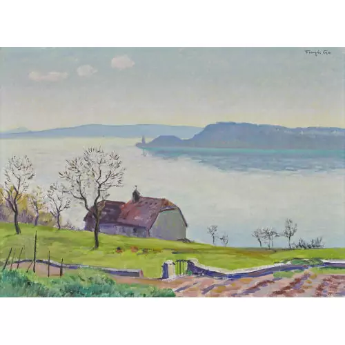 "L′île Saint-Pierre. Le matin"