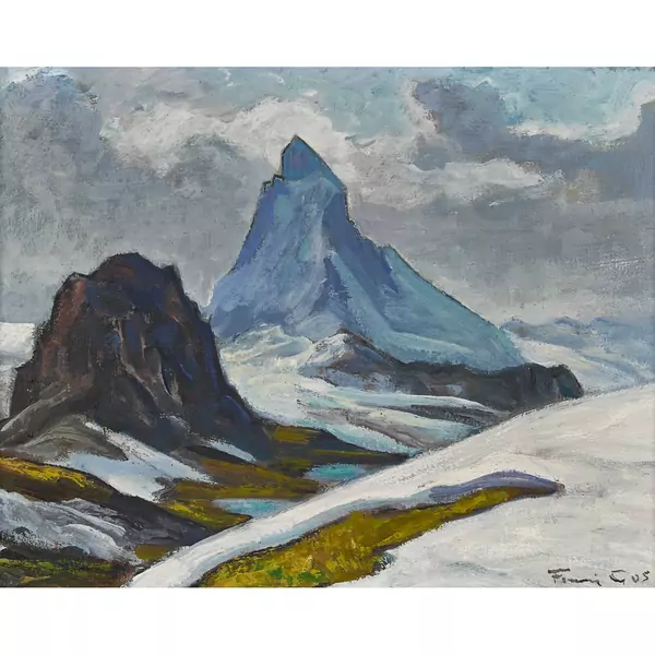 "Fonte des neiges à Rotenboden (Zermatt)"