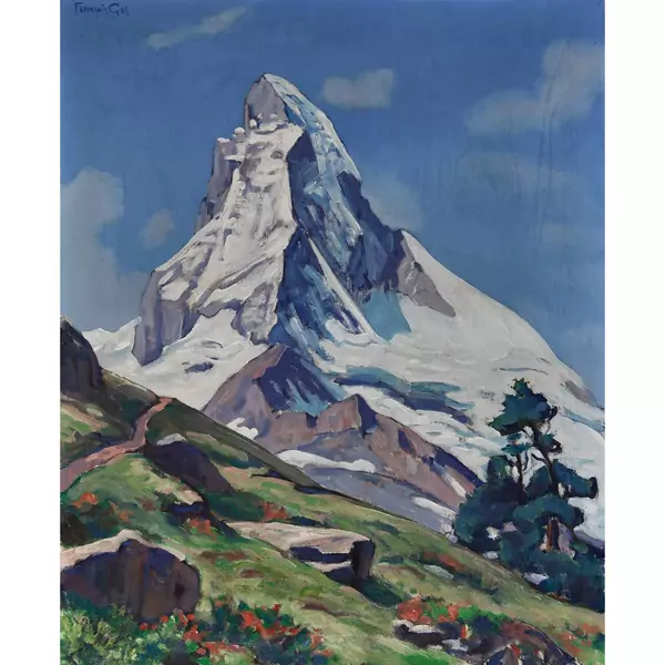 "Cervin vue de Ryffel"