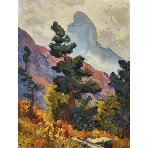 "Automne à Riffelalp"